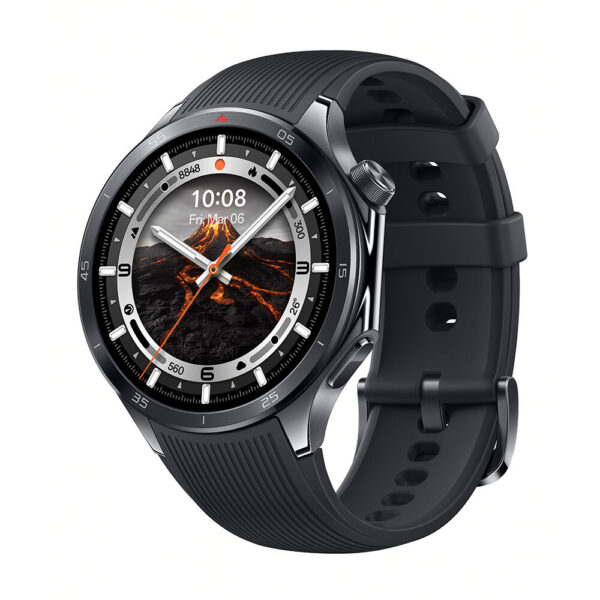 02_OPPO Watch X2_Lava Black_Right45_RGB